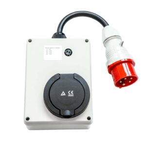 inChaNet elektromos autó állítható fali és hordozható töltő – 22kW (3x32A)