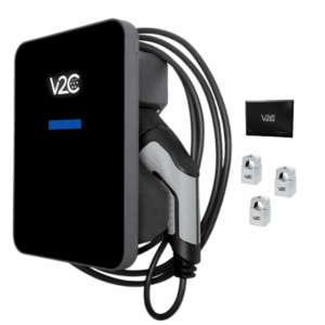V2C Trydan elektromos autó fali töltő (22 kW – 3x32A) (10m - Type 2)(DLB)