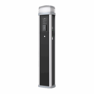 Rolec Quantum Plus elektromos autó töltőoszlop 2×22 kW  (Type 2 aljzat) MID,POS