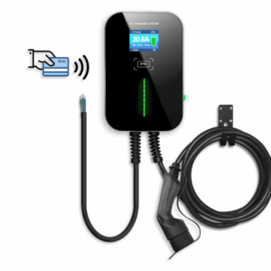 Besen WALLBOX elektromos autó fali töltő 22 kW (3x32A) (töltőkábellel,RFID)