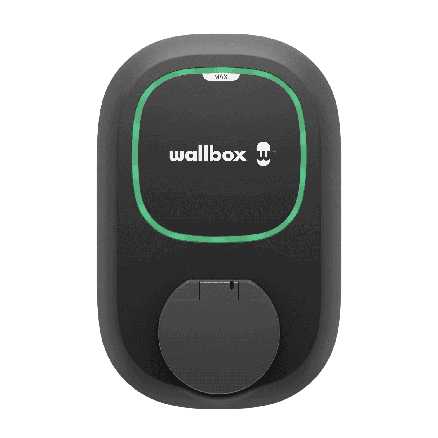 Wallbox Pulsar Max 22 kW fali töltő Type 2 aljzattal – fekete